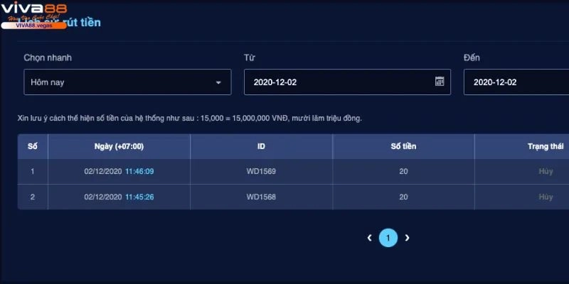 Lưu ý để rút tiền trên hệ thống thành công trong lần đầu thực hiện