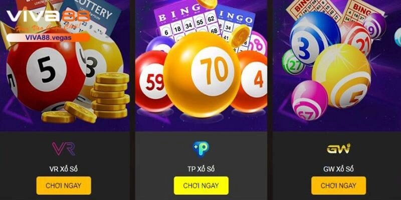 Những sảnh cược xổ số online thú vị nhất